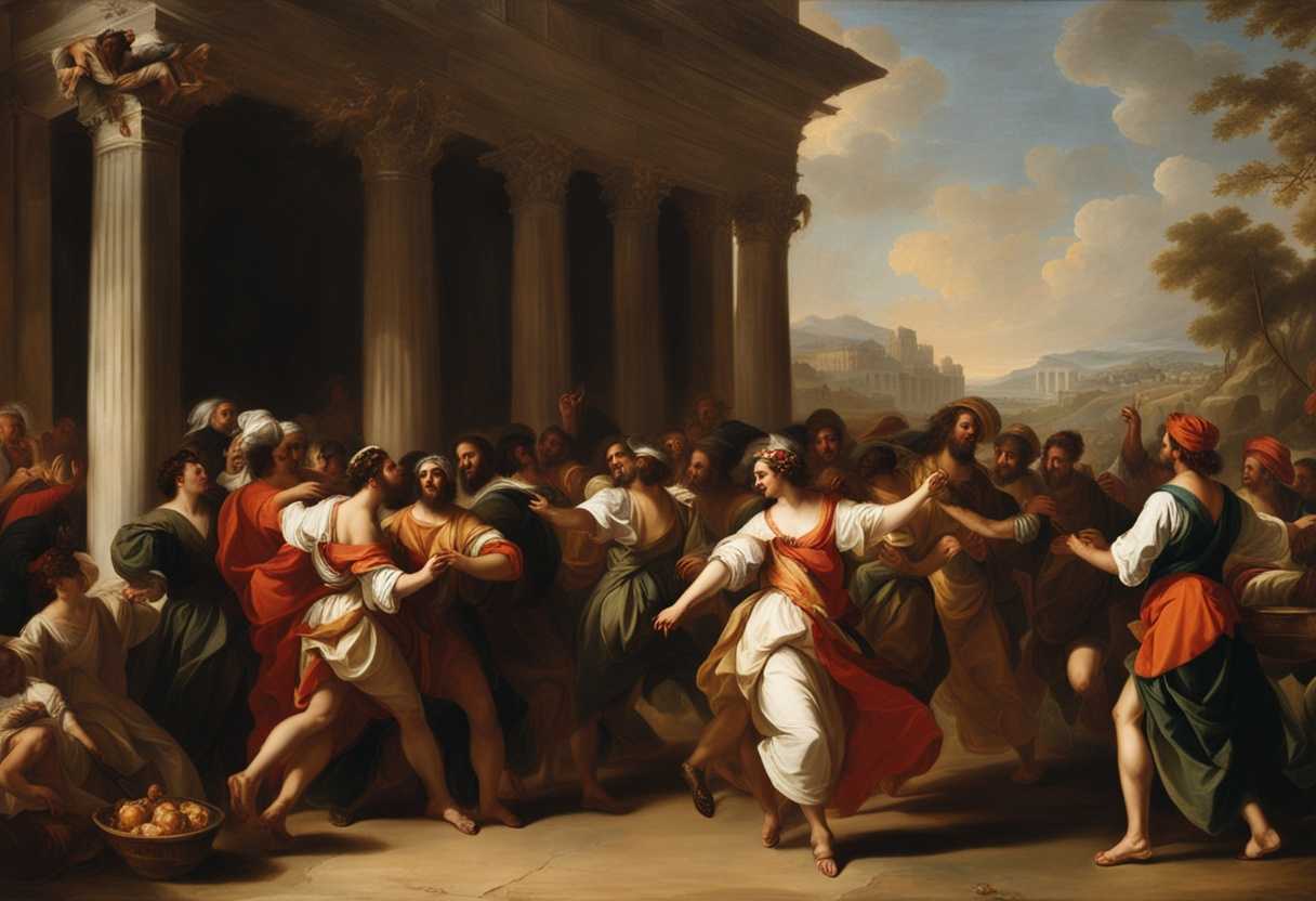 Vibrant-scene-of-Israelites-in-traditional-attire-celebrating-Feast-of-Booths-with-dances-and-songs_pmeu