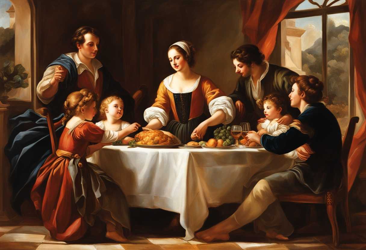 Warm-family-dinner-scene-parents-chatting-kids-playing-cozy-ambiance-genuine-smiles-joyful-atmo_hkoe