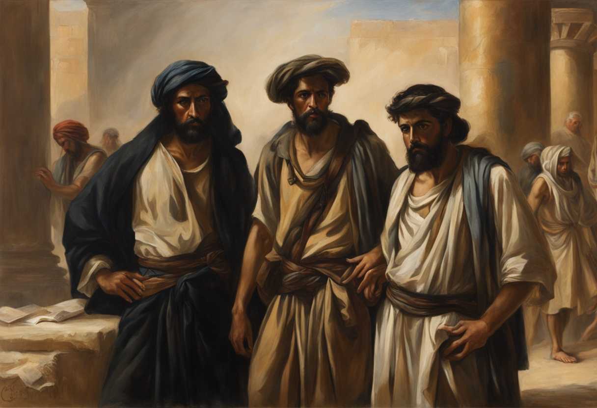 Determined-group-of-weary-Israelites-in-tattered-clothing-standing-strong-against-historical-Egypti_bvdg