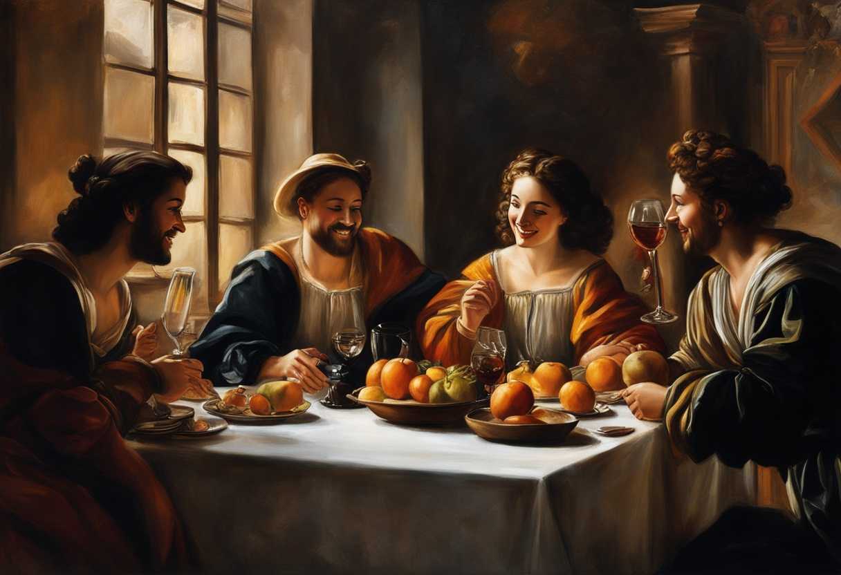 Friends-sharing-stories-and-laughter-around-a-cozy-table-creating-genuine-connections-and-warm-cama_qmqr