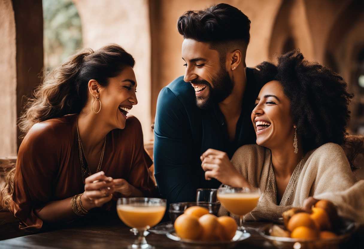 Friends-laughing-together-in-a-cozy-setting-genuine-smiles-capturing-a-moment-of-connection_zbou