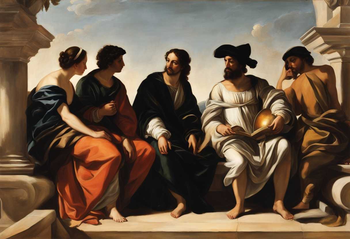 A-diverse-group-of-individuals-in-deep-reflection-under-the-warm-sunlight_lwkg