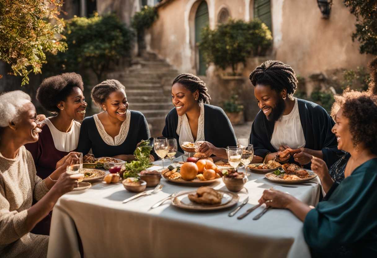 A-diverse-group-of-individuals-with-disabilities-sharing-a-heartwarming-meal-in-the-sunlight_btzn