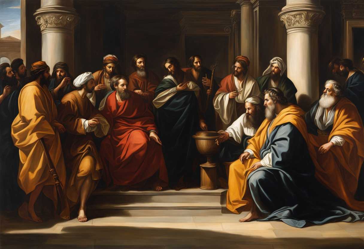 Pharisees-disciples-and-Son-of-Man-discuss-kingdom-of-God-with-curiosity-skepticism-and-wisdom_gfbi