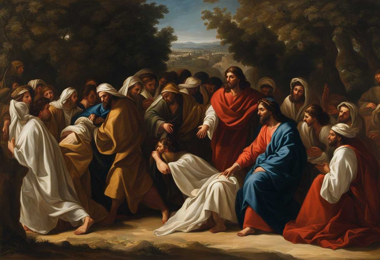 What does Luke 192944 really mean? God's Blessing