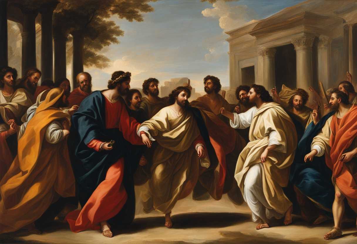 Disciples-joyfully-spread-cloaks-praising-God-as-Jesus-rides-by-in-sacred-celebration_jcdz