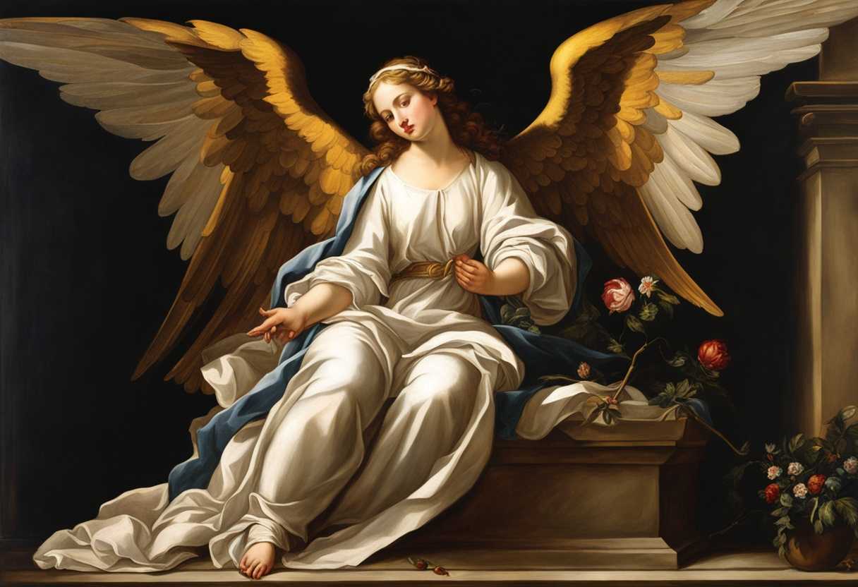 Angel-Gabriel-appears-to-Virgin-Mary-with-majestic-wings-bringing-comfort-and-concern-in-divine-enc_sysy