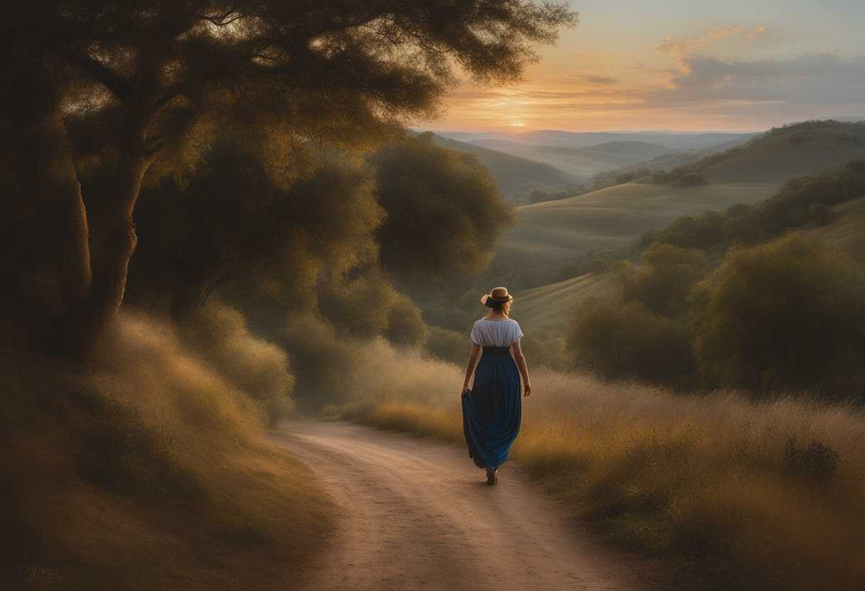 Mary-walks-through-the-hill-country-at-dawn-her-determined-stride-reflecting-quiet-strength_vaqo