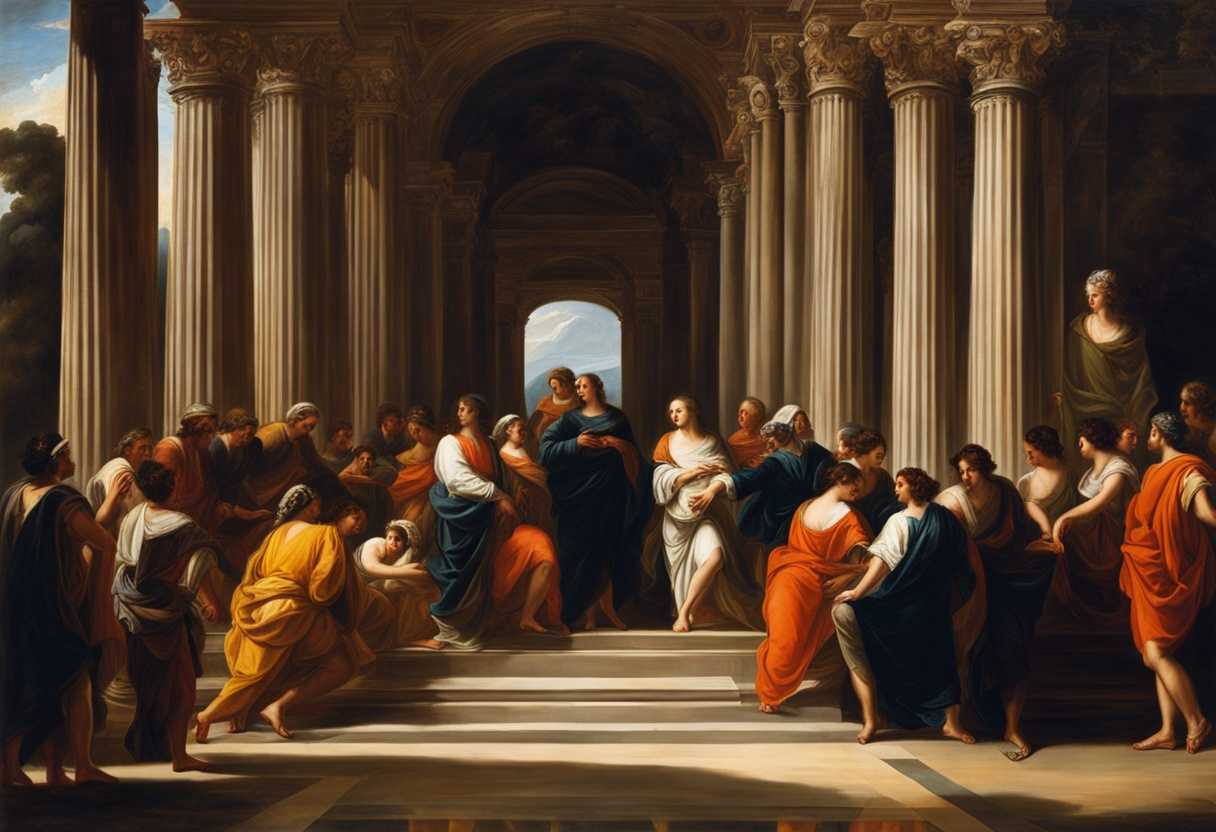Teacher-imparts-urgent-wisdom-to-attentive-group-at-ancient-temple-faces-reflecting-curiosity-and-c_cmza