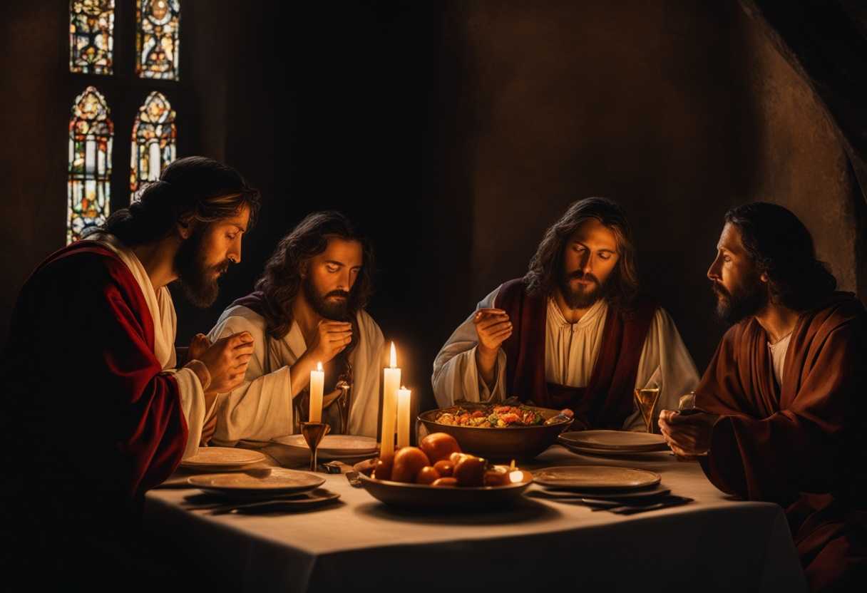 Jesus-and-disciples-share-a-solemn-intimate-meal-by-candlelight-faces-reflecting-deep-emotions_oxcd