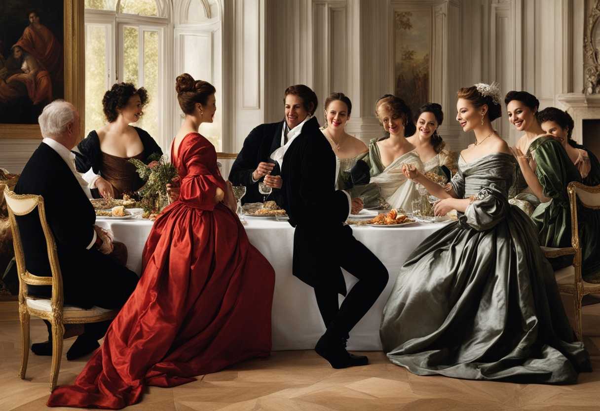 Elegantly-dressed-guests-share-laughter-and-conversation-at-a-lavish-dinner-party_nuck