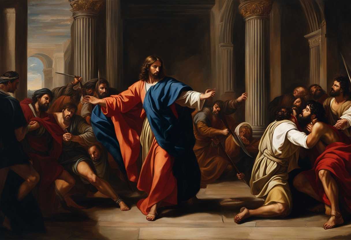 Intense-historical-reenactment-Jesus-confronts-Judas-in-a-dramatic-betrayal-scene-with-religious-sy_lijq