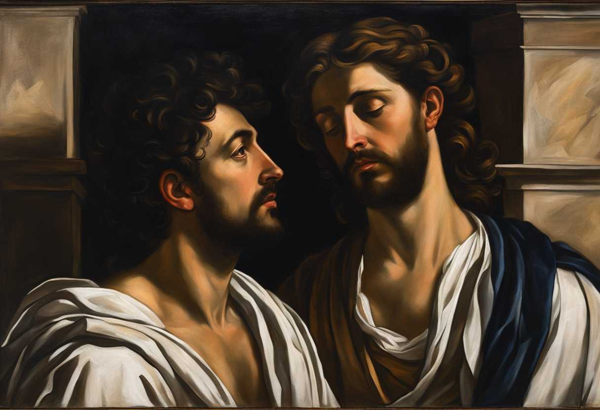 Lord-and-Peter-share-a-poignant-moment-in-dim-lighting-expressing-regret-and-sorrow_ouwt