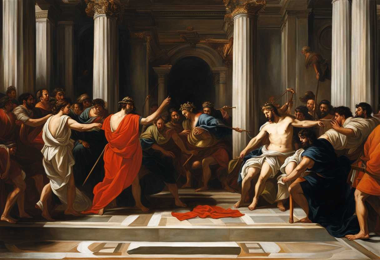 Pilate-confronts-a-restless-crowd-with-a-conflicted-expression-tension-and-fervor-in-the-air_hcau