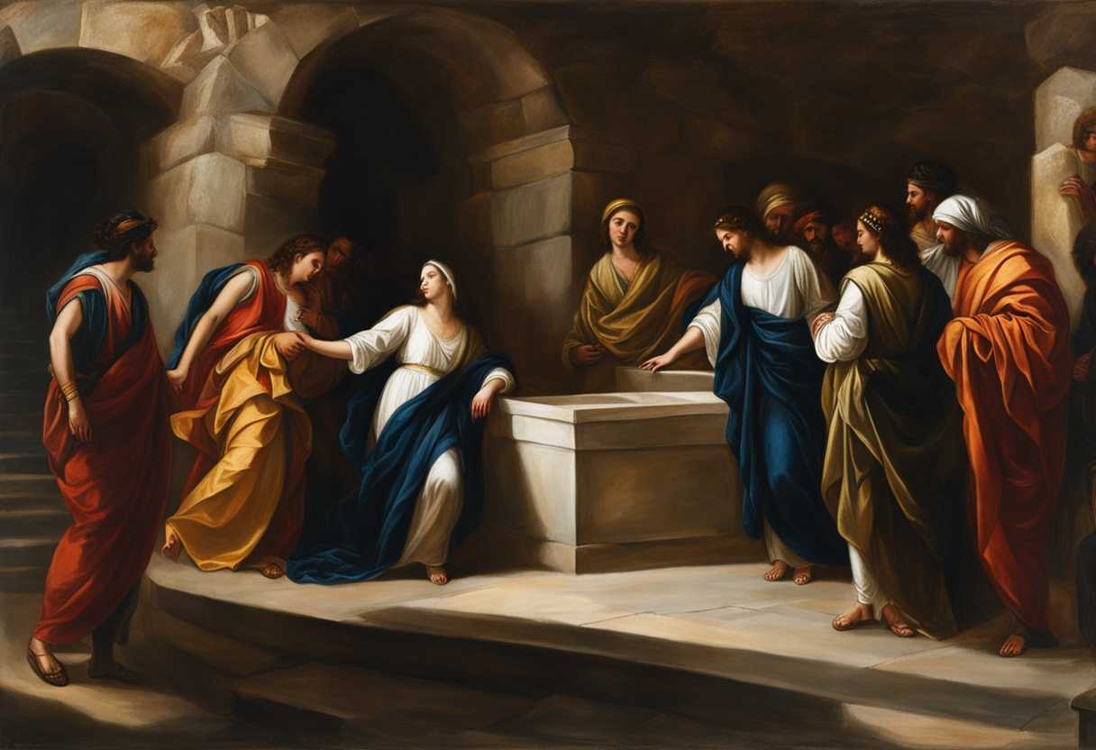 Women-and-men-in-dazzling-attire-at-empty-tomb-feeling-awe-and-divine-presence_nqry