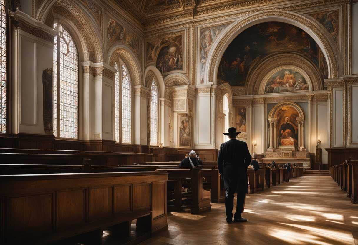 A-man-with-authority-commands-reverence-in-a-solemnly-lit-synagogue_miih