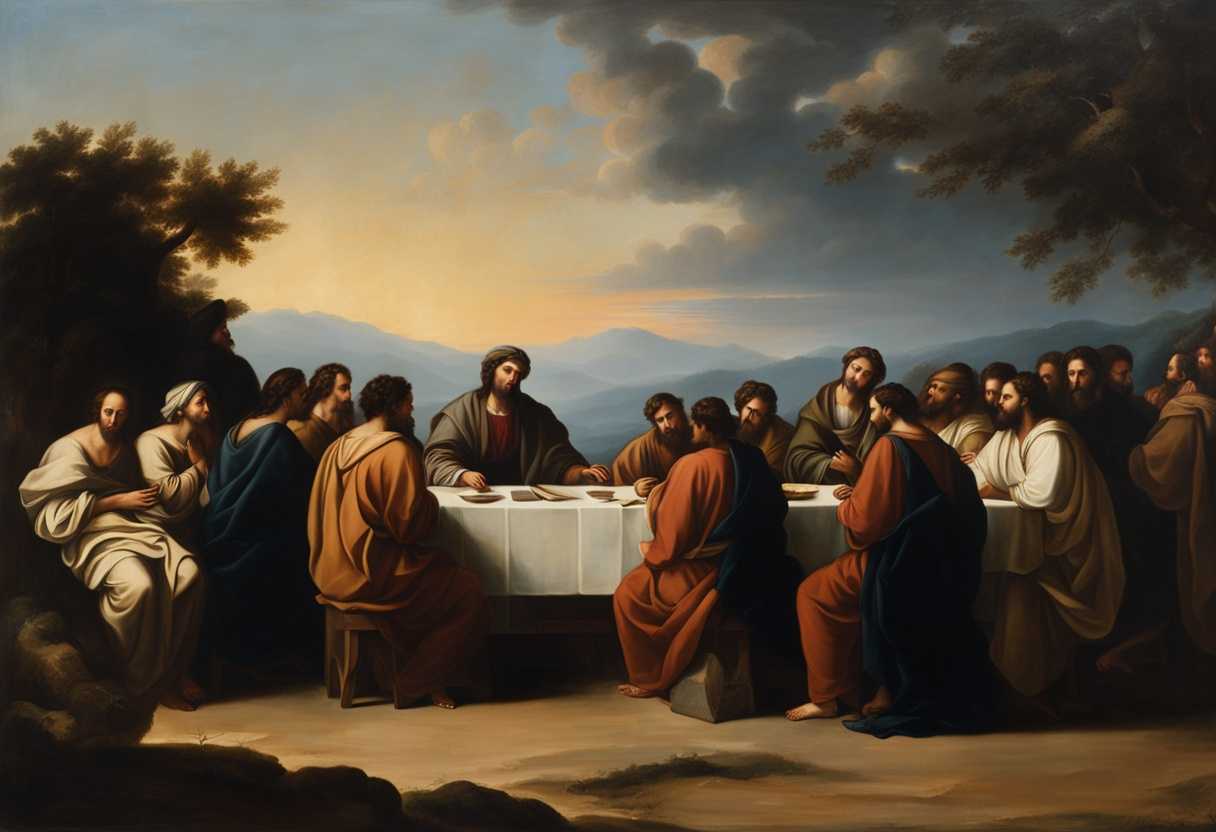 Disciples-and-apostles-gather-at-dawn-engrossed-in-deep-discussion-under-a-serene-sky_tlos