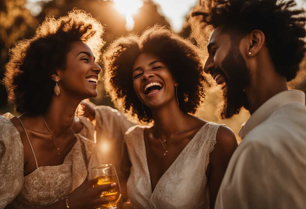A-group-of-friends-laughing-and-chatting-in-the-golden-sunlight-capturing-genuine-joy-and-camarader_qjpi