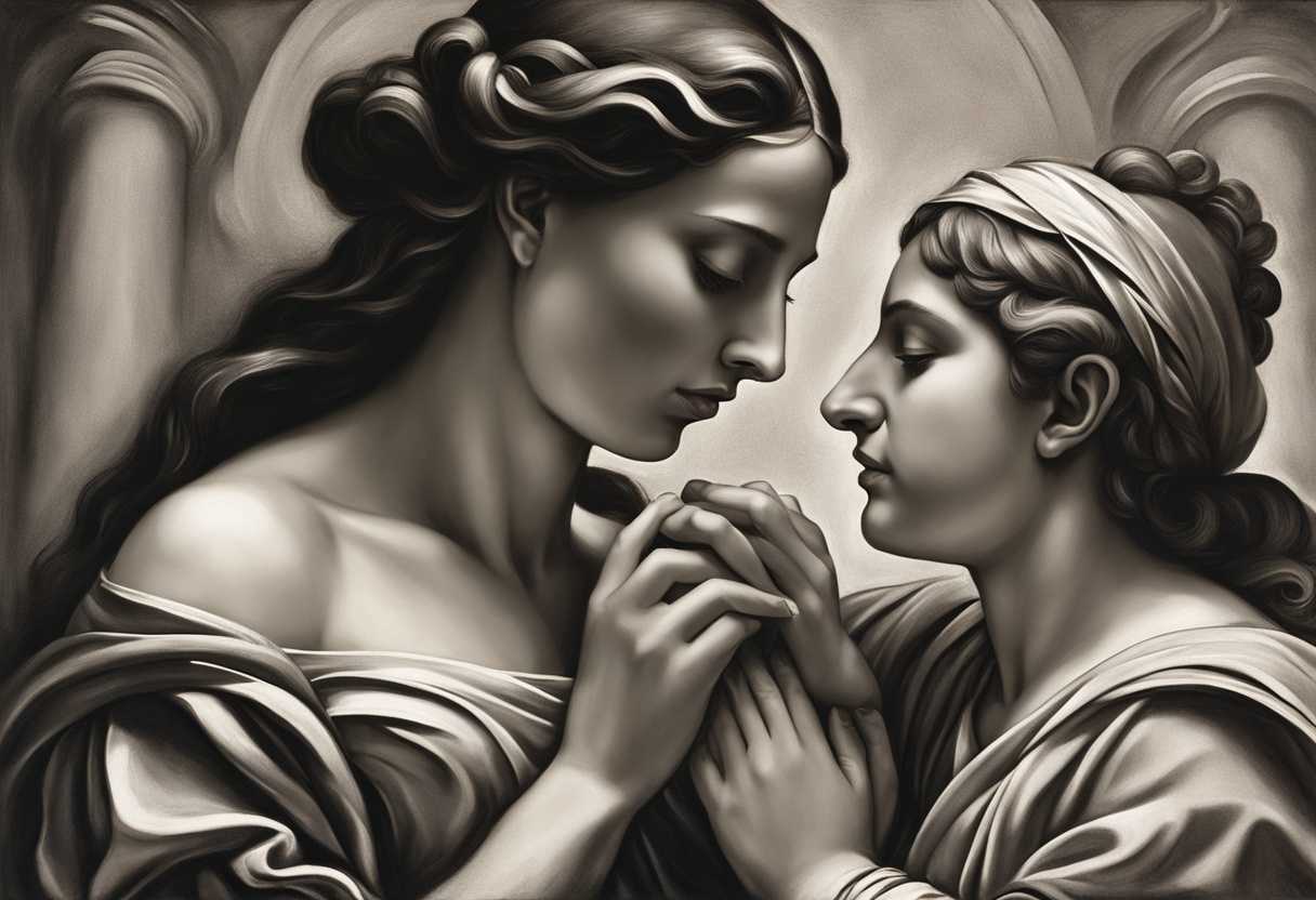 A-woman-and-the-Lord-share-a-tearful-comforting-moment-of-spiritual-connection-and-reassurance_aycx