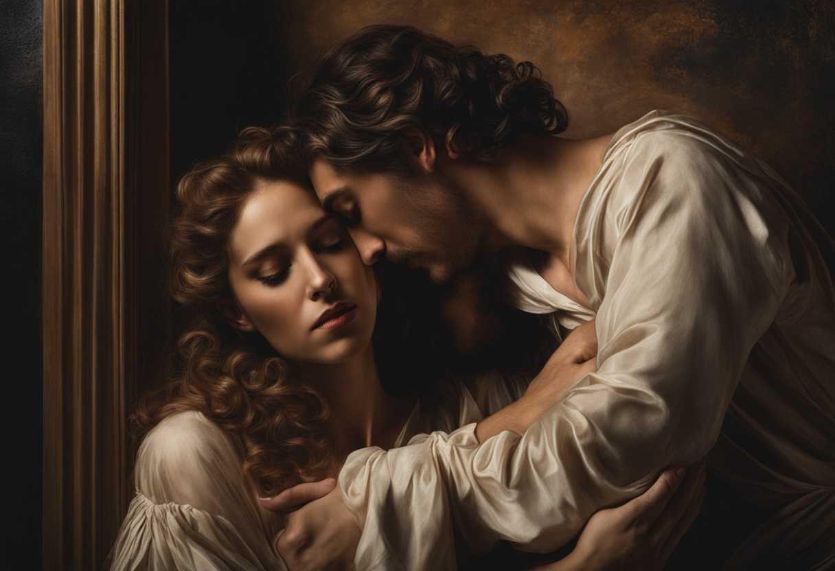 A-couple-embraces-in-a-dimly-lit-room-sharing-forgiveness-and-redemption-through-vulnerability_cjfg