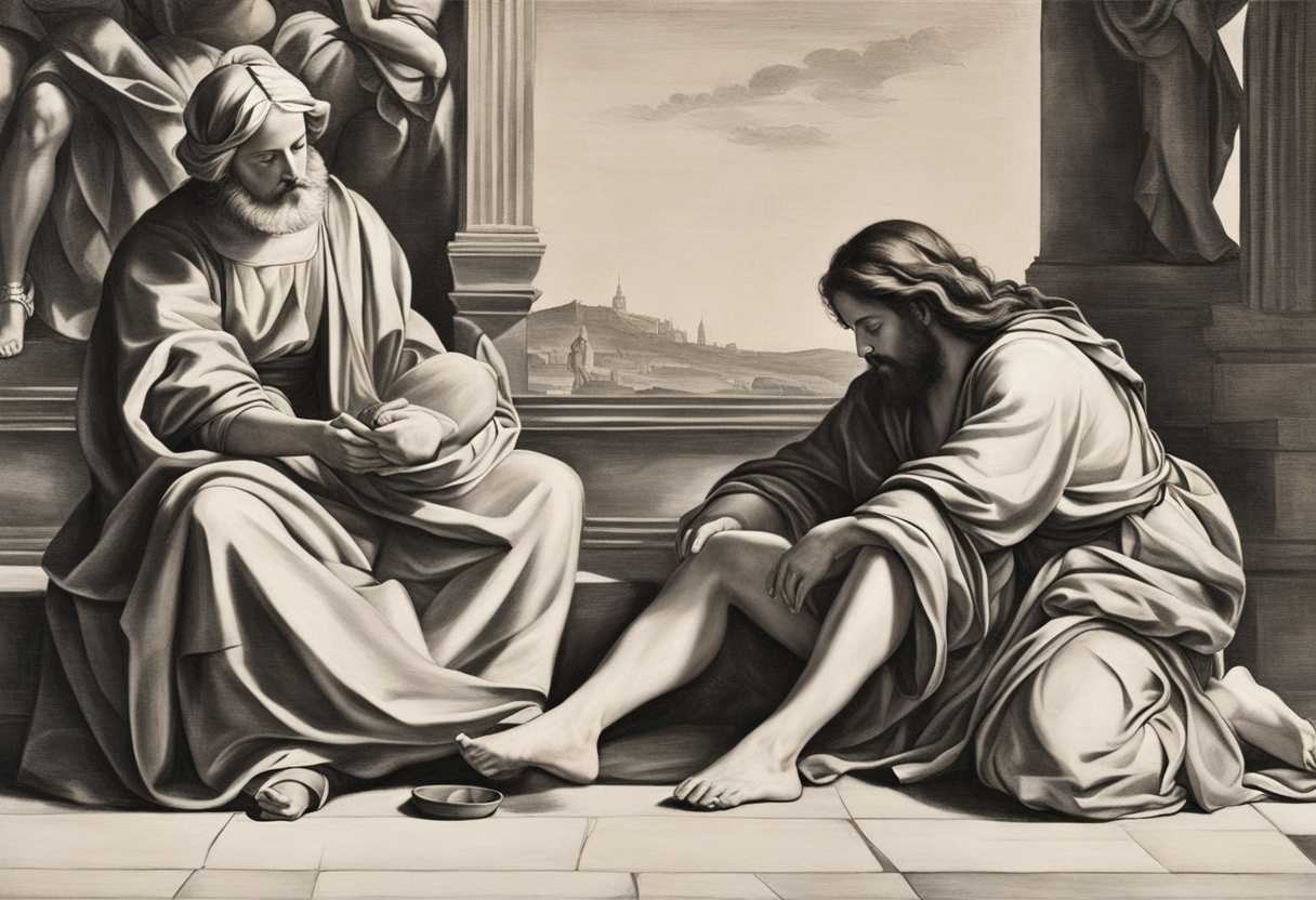 Woman-tenderly-wipes-Jesus'-feet-with-hair-Simon-watches-in-surprise-and-contemplation_apxq