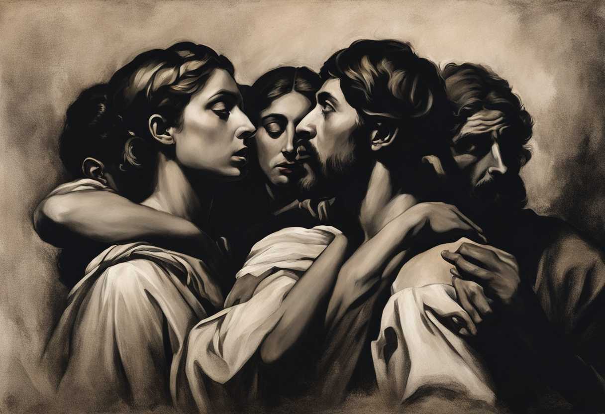 A-group-of-people-huddled-together-in-fear-shadows-casting-dramatic-intensity_rqby