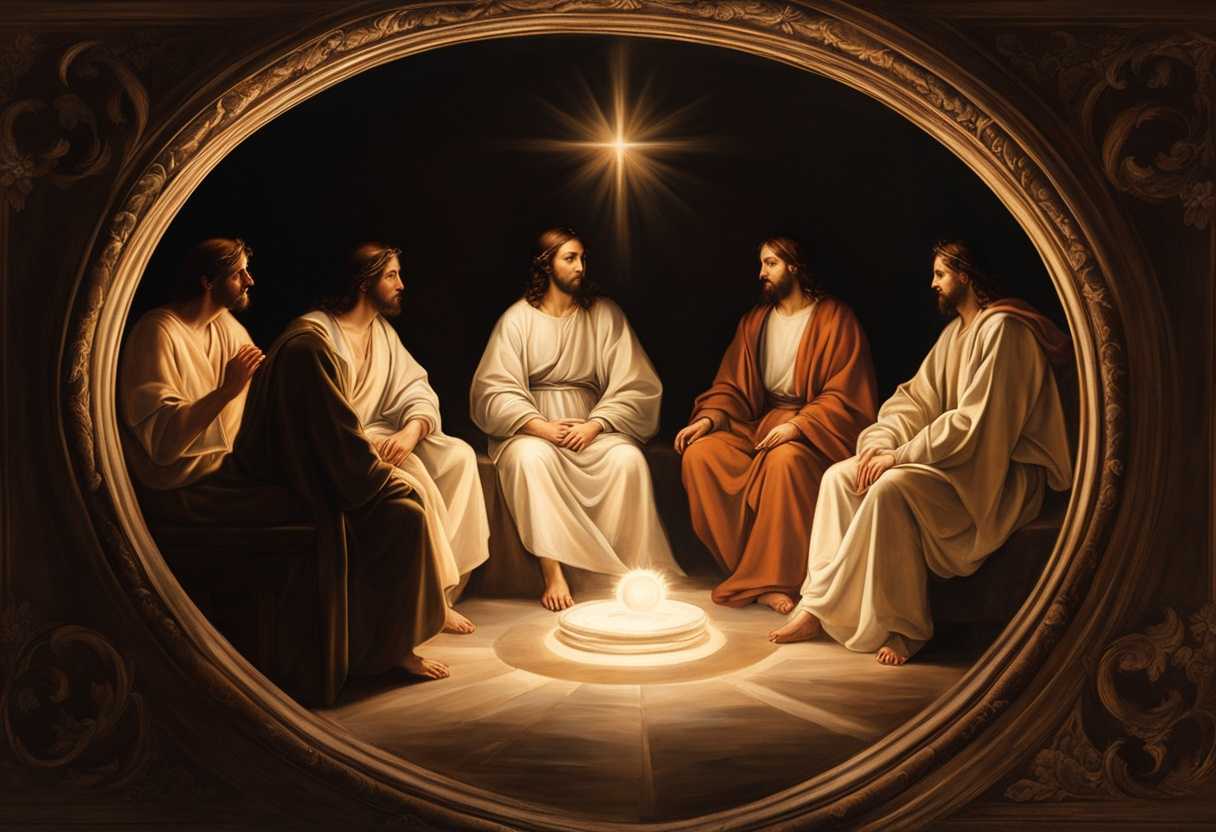 Jesus-and-disciples-in-a-circle-determined-and-calm-united-in-reverence-under-a-soft-glow_xata