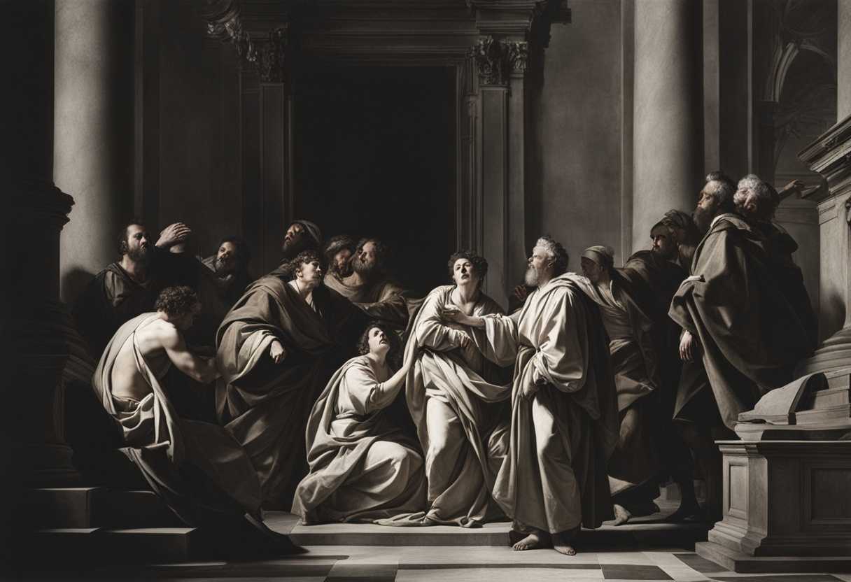 Chief-priests-accuse-accused-person-in-dramatic-lighting-tense-atmosphere-conveying-emotion-and-te_wgda