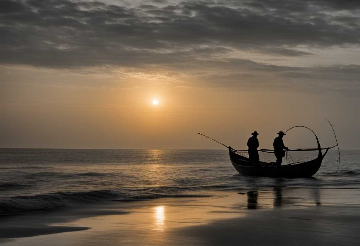 Two-fishermen-set-out-at-dawn-leaving-their-nets-behind-to-follow-a-new-path_cmnn