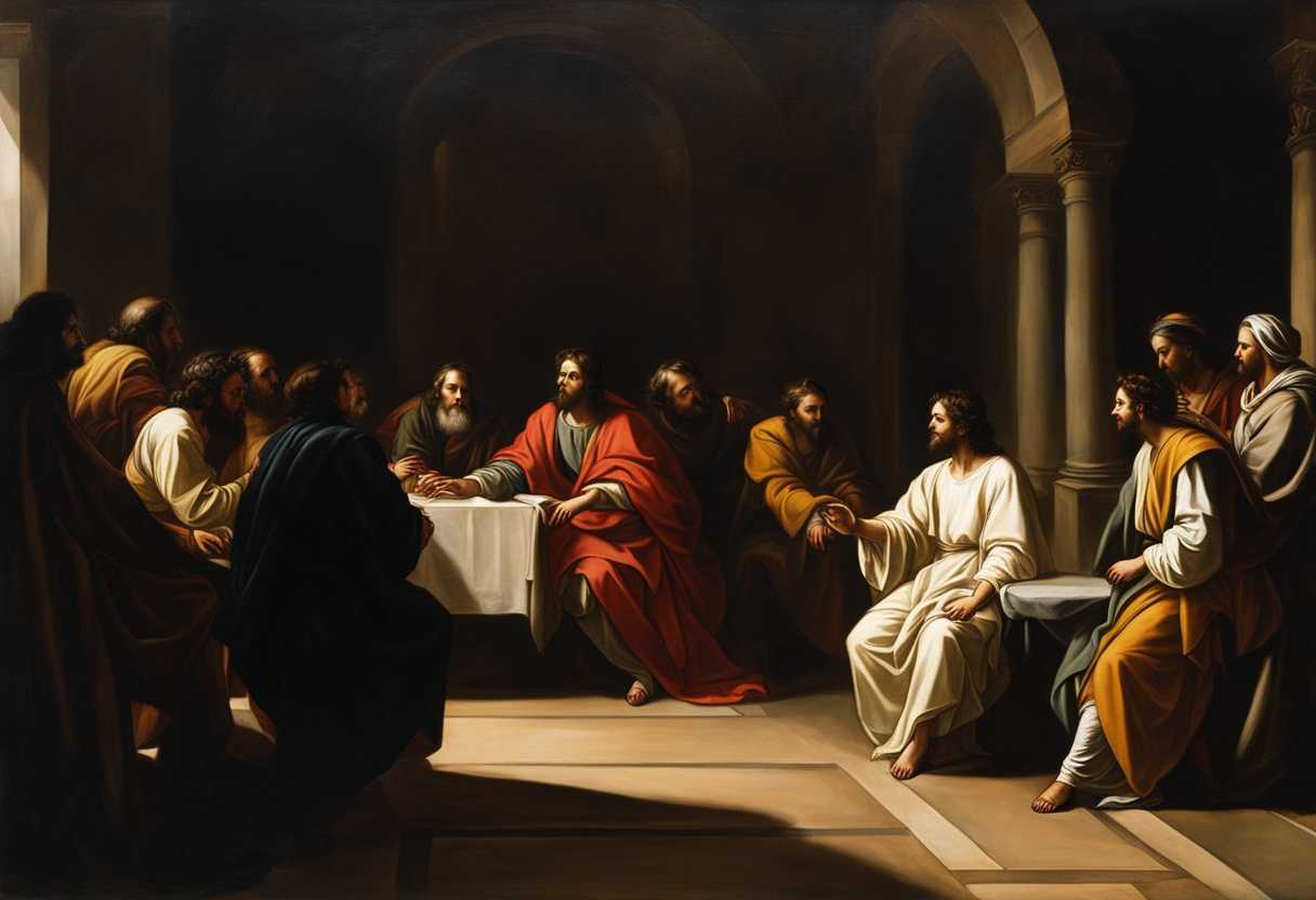 Intense-conversation-between-Jesus-John's-disciples-and-Pharisees-in-dimly-lit-room_kufd