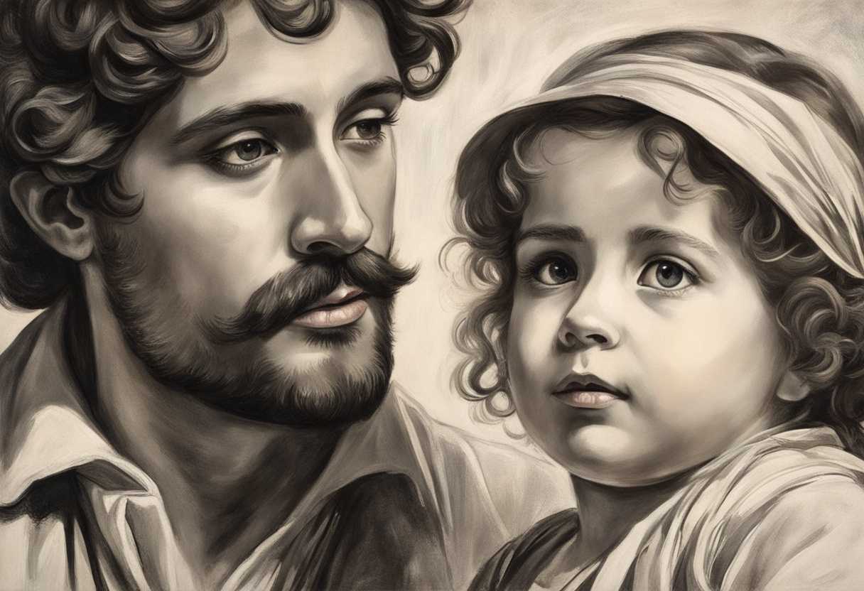 A-little-girl-gazes-in-awe-at-a-man-hope-and-joy-shining-in-her-eyes_xanc