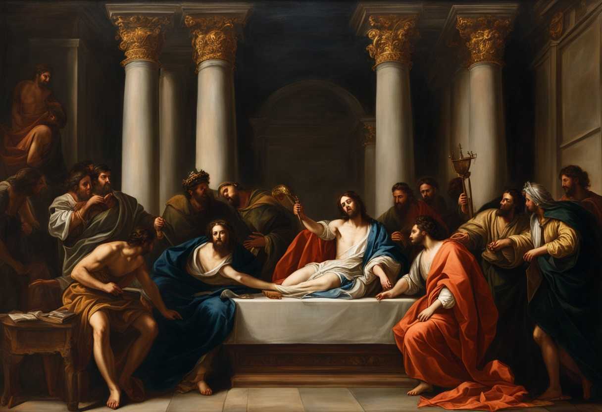 Dramatic-religious-tableau-with-Jesus-King-Herod-and-John-the-Baptist-in-revelation_ulwn