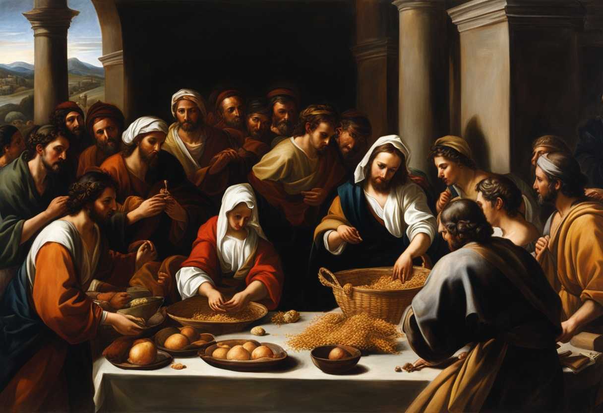 Jesus-multiplies-loaves-and-fish-to-feed-a-large-crowd-in-a-desolate-place_nyem
