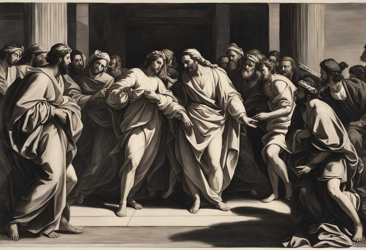 Tense-debate-between-Pharisees-and-Jesus-animated-gestures-unwavering-confidence-dramatic-shadows_fctu