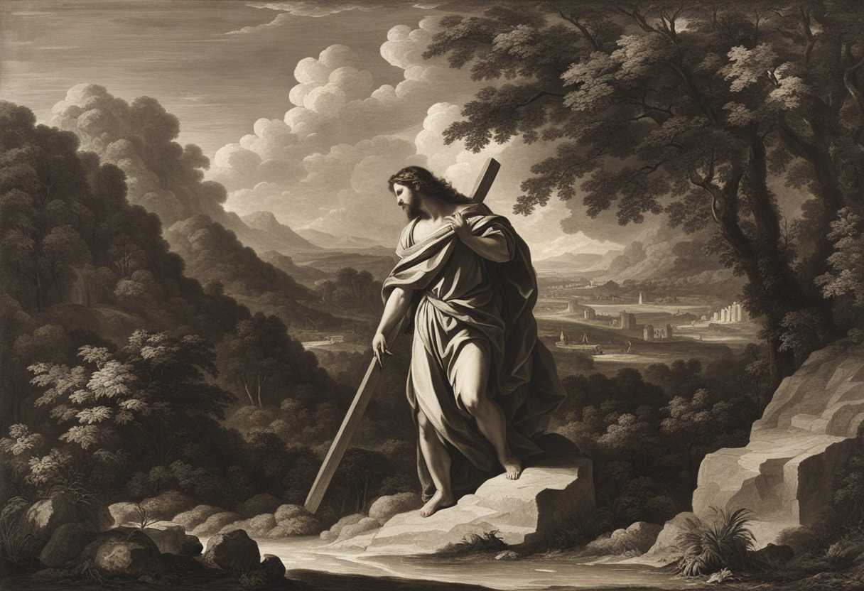 A-figure-carrying-a-cross-in-the-warm-sunlight-embodying-strength-sacrifice-and-unwavering-faith_blth