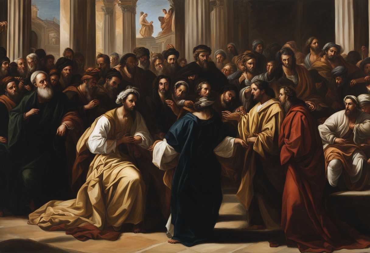 Intense-moment-as-crowd-watches-Pharisees-Sadducees-lawyer-in-thoughtful-question-tension-palpabl_fkkv