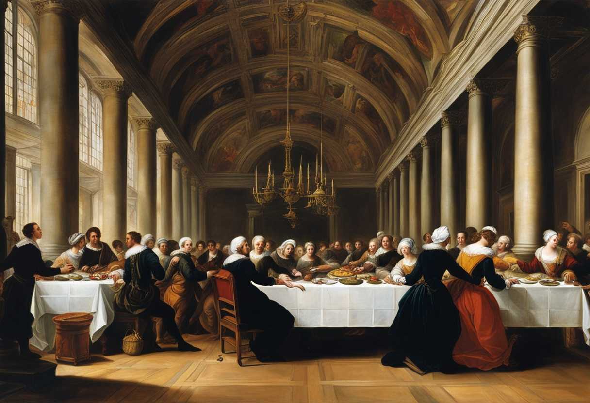Servants-bustling-in-a-grand-dining-hall-setting-a-lavish-feast-for-a-celebration_zuri