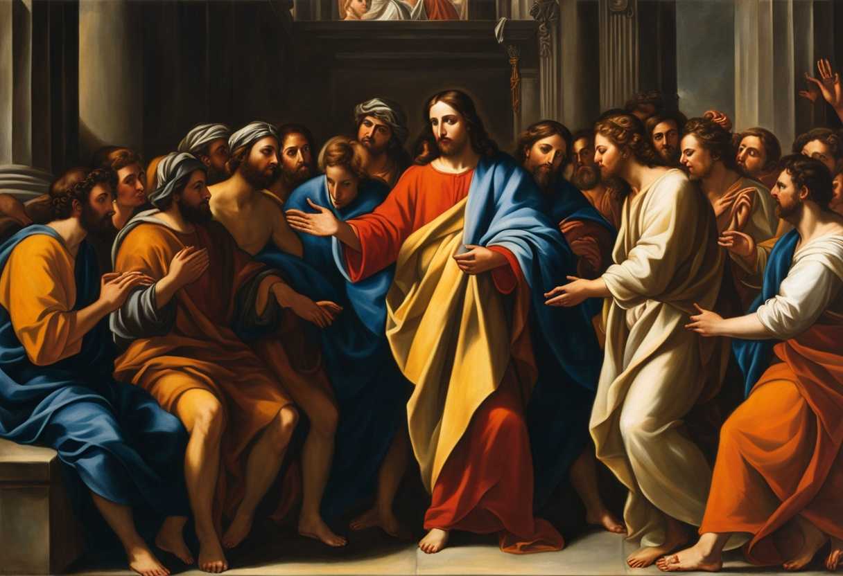 Iconic-religious-painting-Jesus-surrounded-by-disciples-and-crowds-exuding-authority-wisdom-and-_xcre