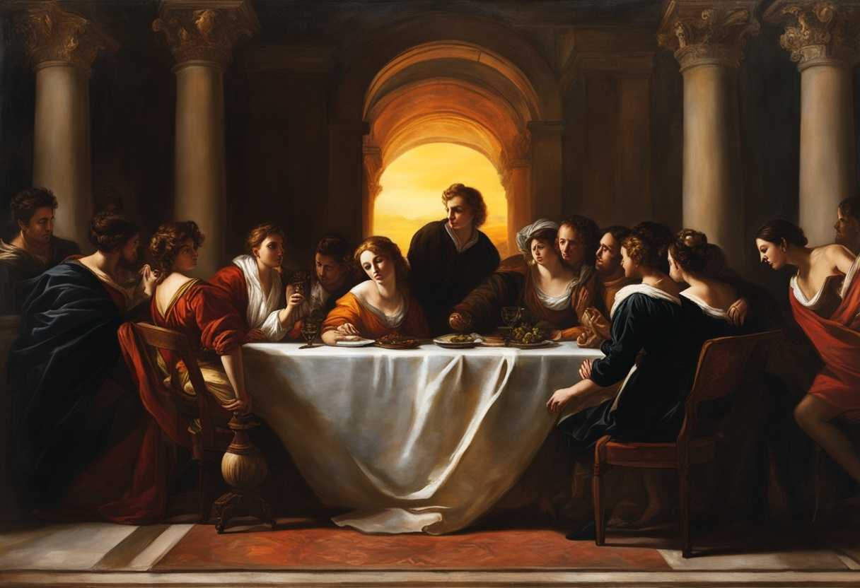 Intimate-gathering-at-sunset-tense-atmosphere-revealing-moment-powerful-emotions-dramatic-storyt_nwgt