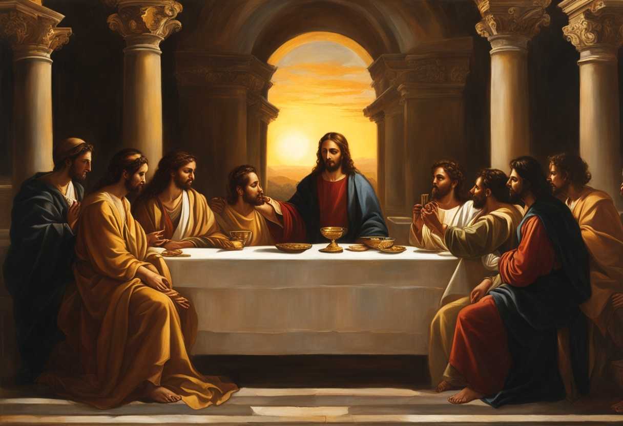 Jesus-and-disciples-share-sacred-communion-at-sunset-bathed-in-golden-light-expressions-of-reveren_bvsf