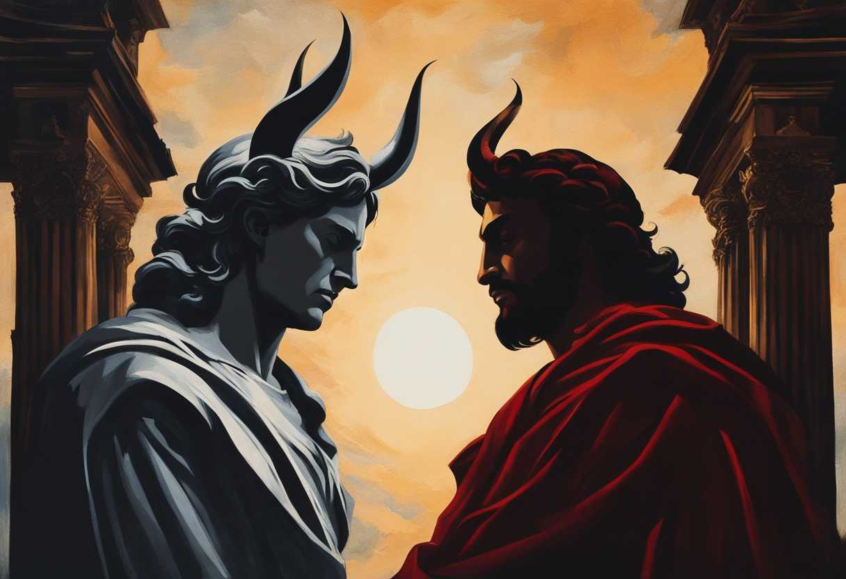 Devil-and-Jesus-face-off-on-temple-pinnacle-contrasting-silhouettes-in-tense-high-stakes-moment_gkqh