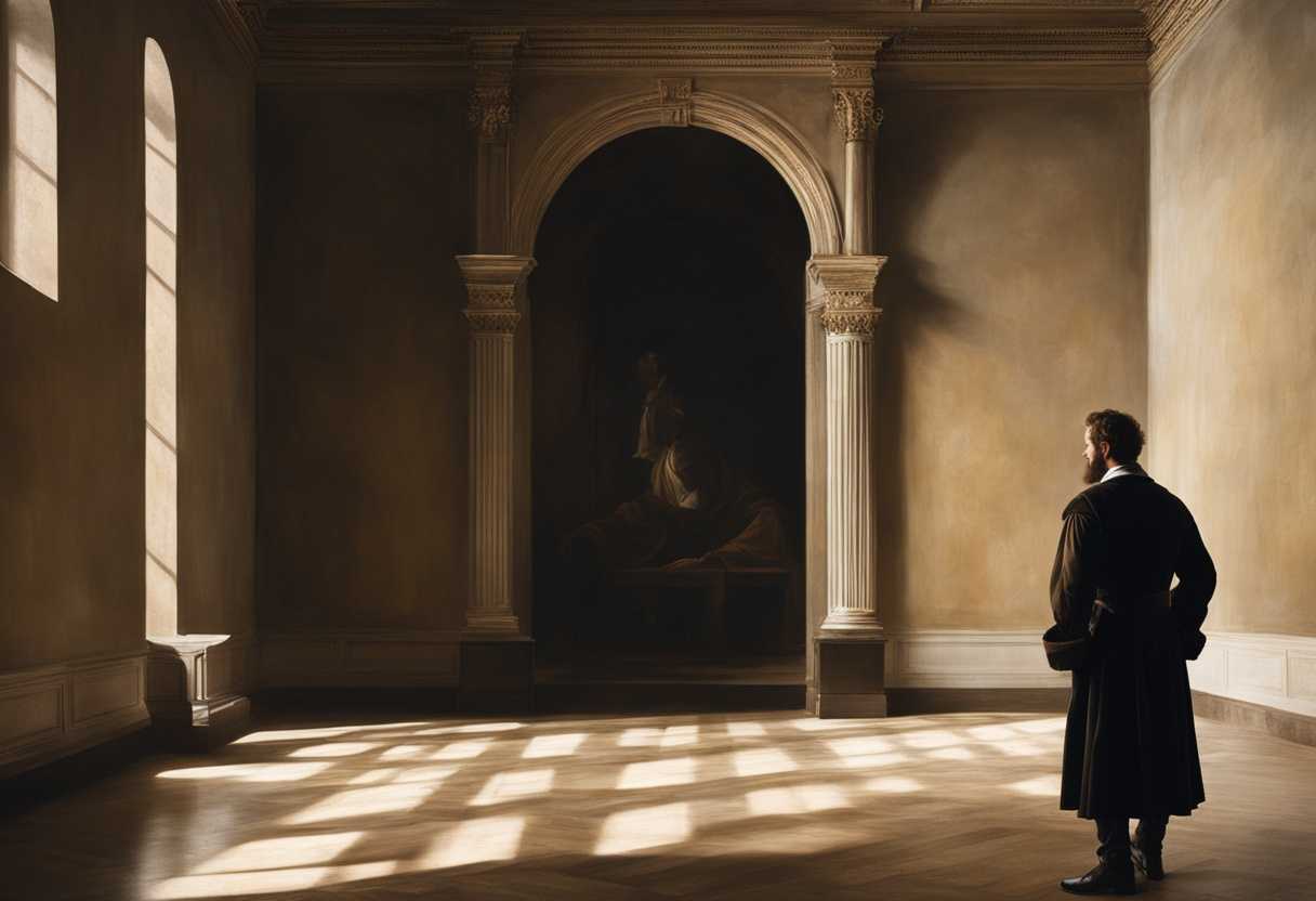 A-man-faces-a-shadowy-figure-in-a-dramatic-showdown-illuminated-by-intense-light_otmb