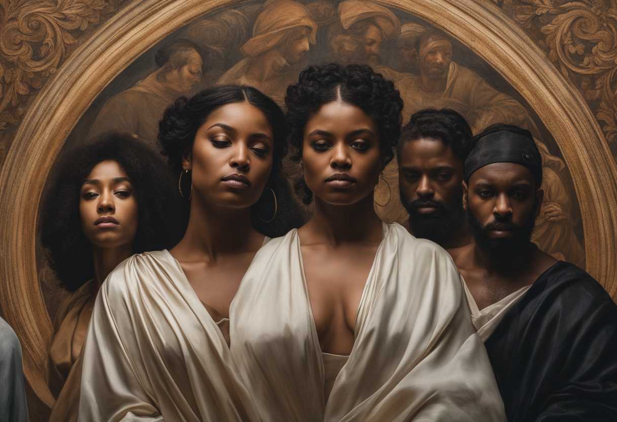 A-diverse-group-of-individuals-standing-in-a-circle-embodying-reverence-and-unity-in-silence_uuzs