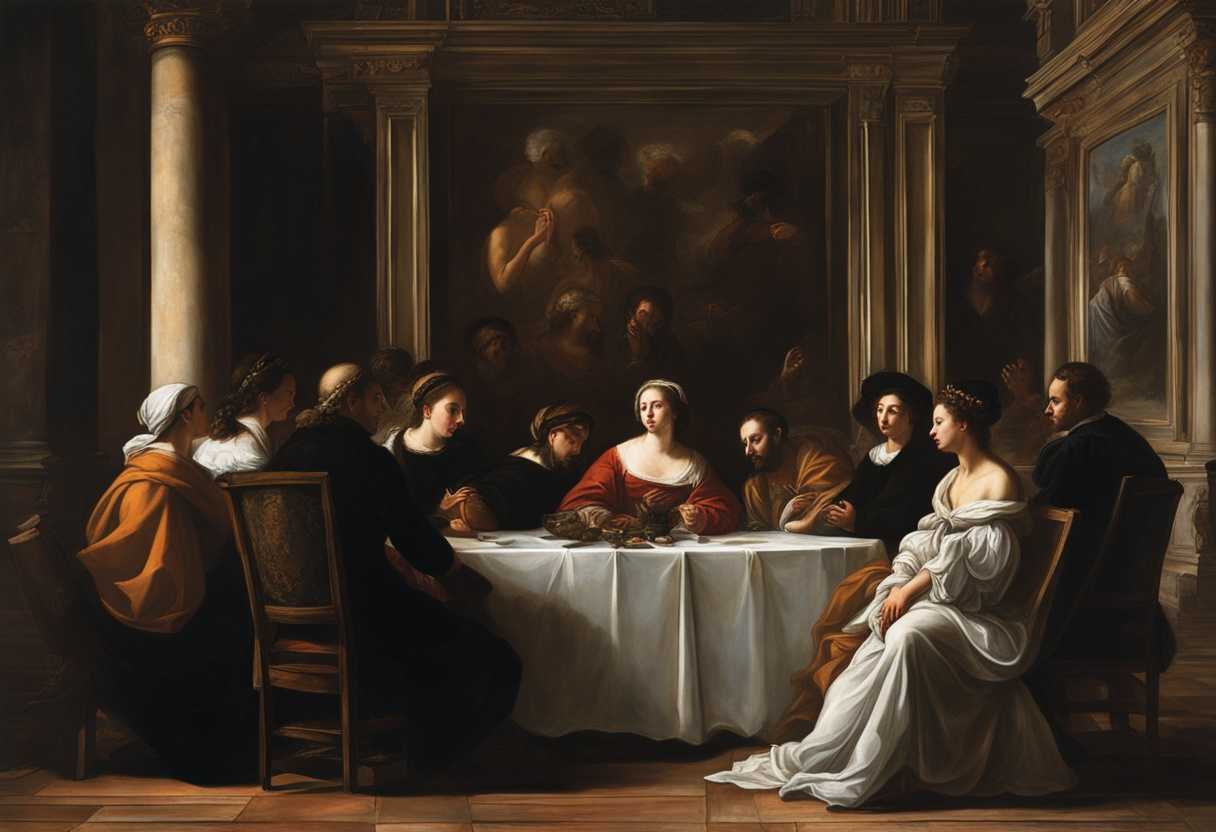 Intimate-gathering-in-dimly-lit-room-deep-in-conversation-thoughtful-expressions-evoking-powerful_kawr