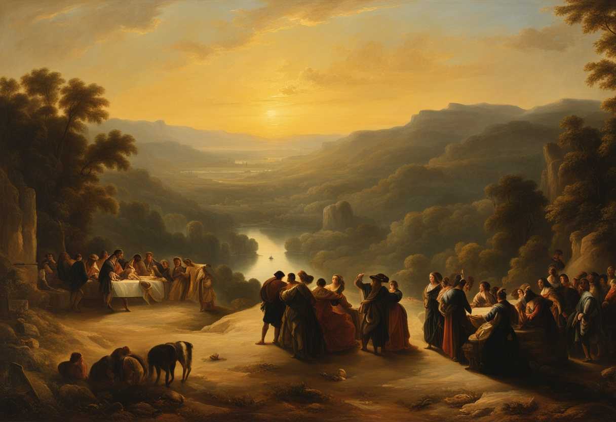 Group-of-people-gather-at-dawn-in-a-majestic-landscape-bathed-in-golden-light_oslx