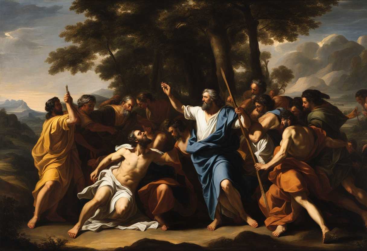 Moses-guiding-a-group-through-hardship-facing-intense-emotions-and-weight-of-leadership_bydk