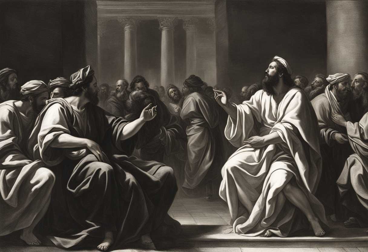 Moses-and-Aaron-lead-a-tearful-Israelite-congregation-in-turmoil-under-dramatic-lighting_wpxv