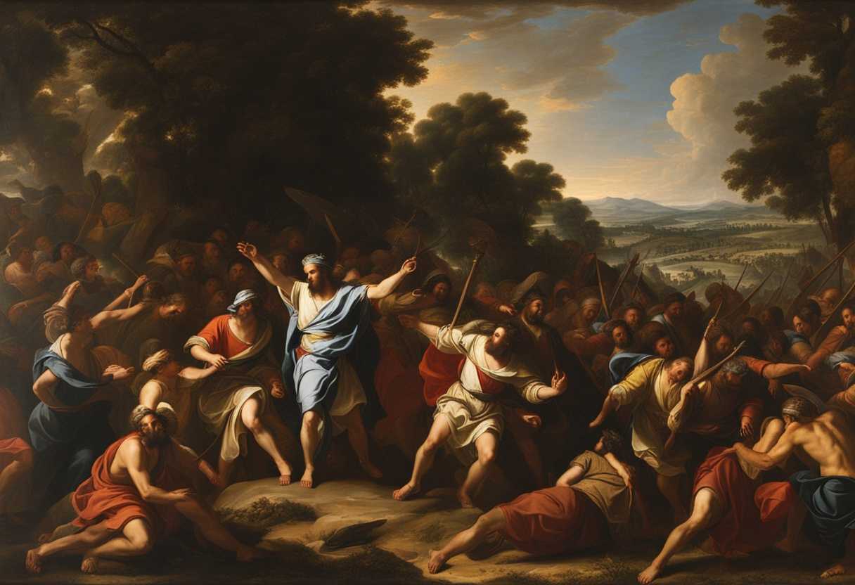 Moses-leads-Israelites-through-battles-captures-villages-defeats-Og-with-divine-intervention_skxu