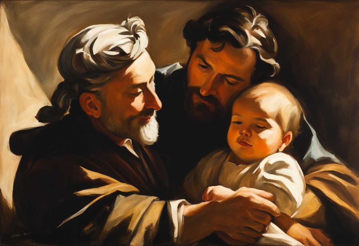 A-father-and-child-share-a-moment-of-connection-and-admiration-in-the-sunlight_nojt