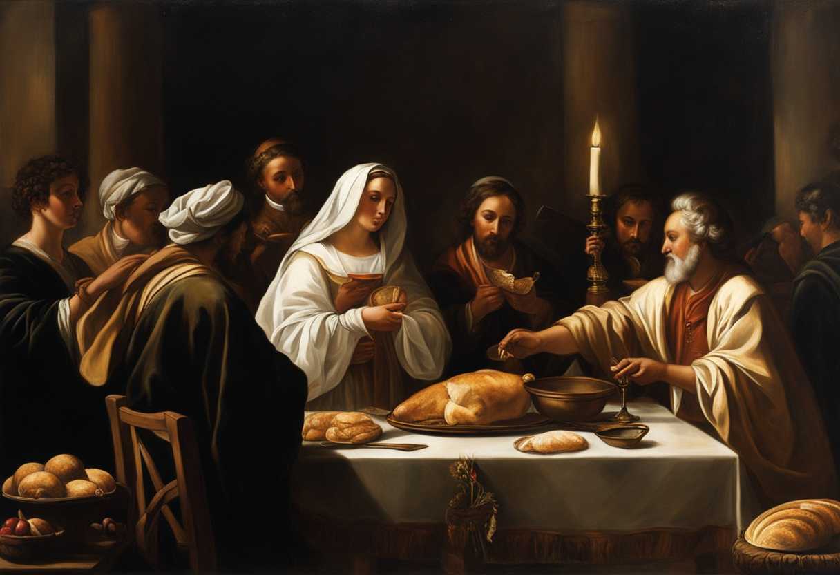 A-sacred-ceremony-with-offerings-of-bread-wine-and-animals-in-warm-reverent-lighting_rnqa
